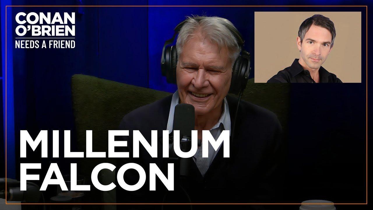 Harrison Ford On Destroying Jordan Schlansky’s LEGO Millennium Falcon | Conan O'Brien Needs A Friend