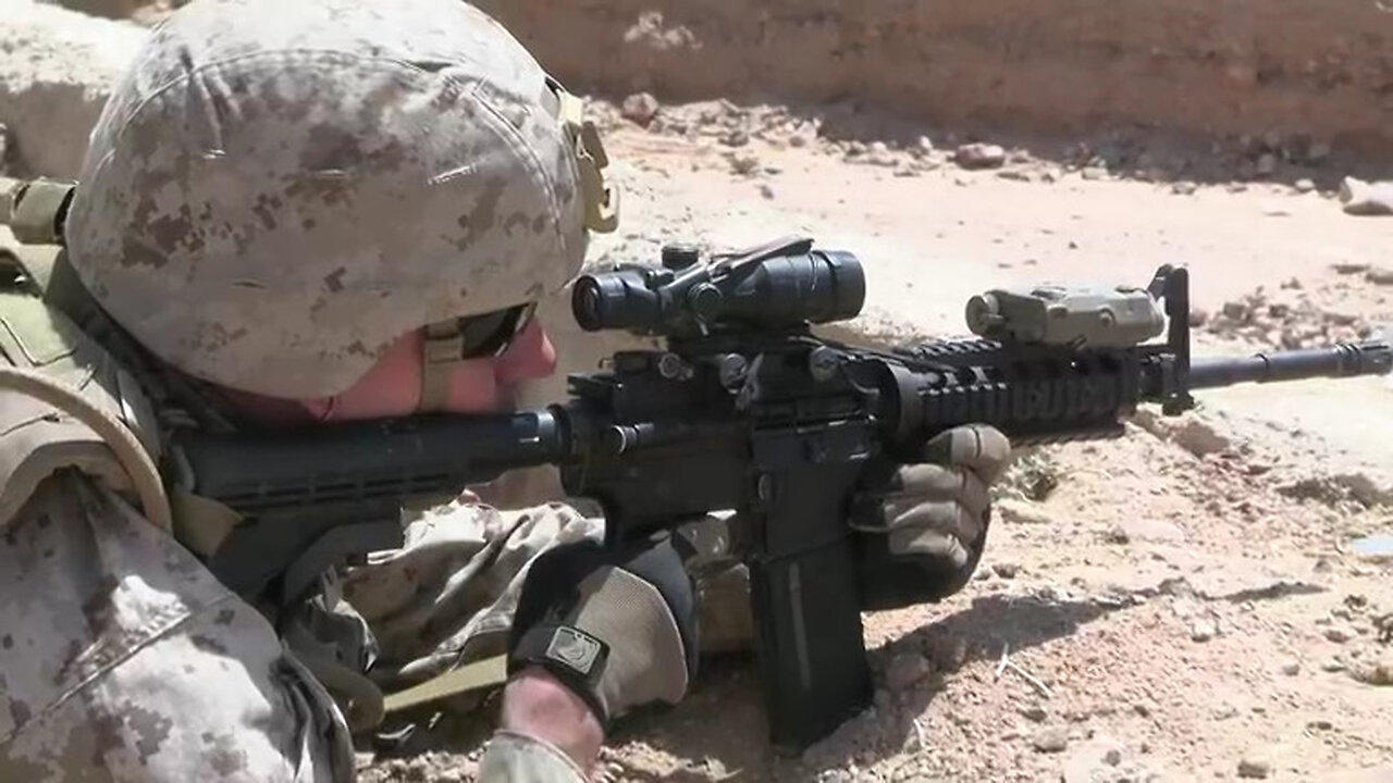 4th Assault Amphibian Battalion conduct squad attack drills