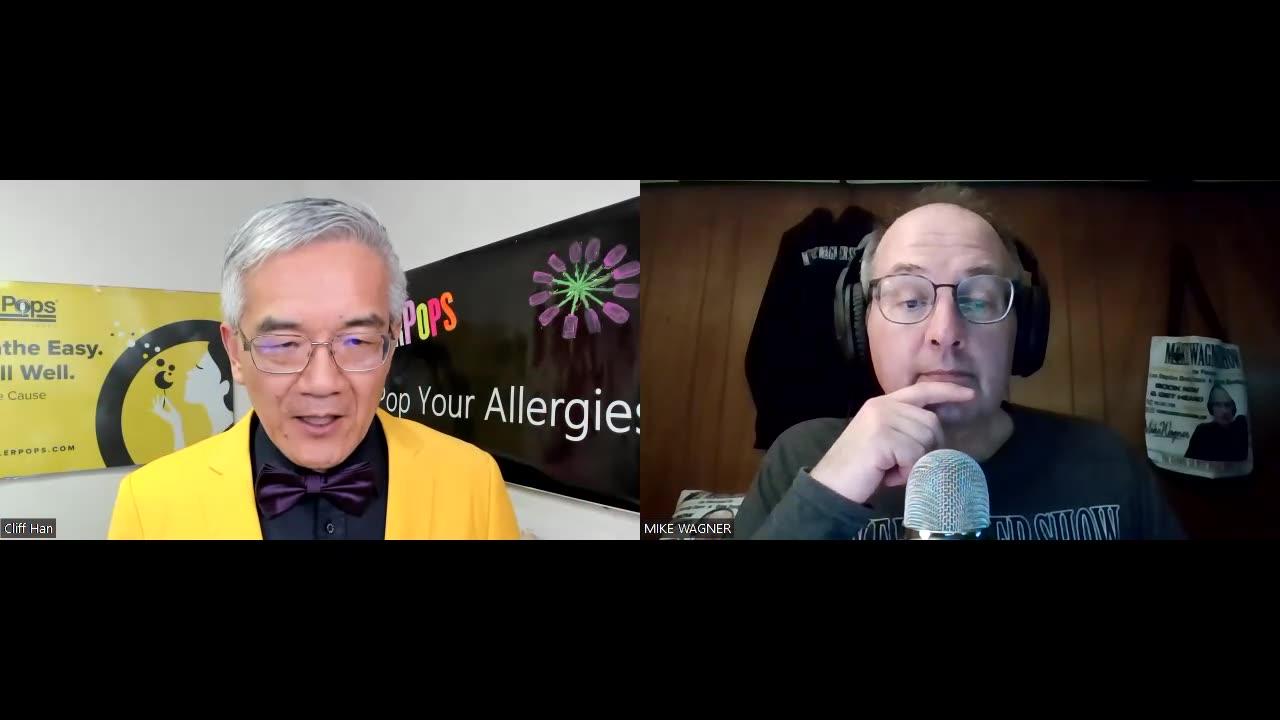 Former medical doctor/biologist of 28 years/founder of AllerPops Dr. Cliff Han is my special guest!