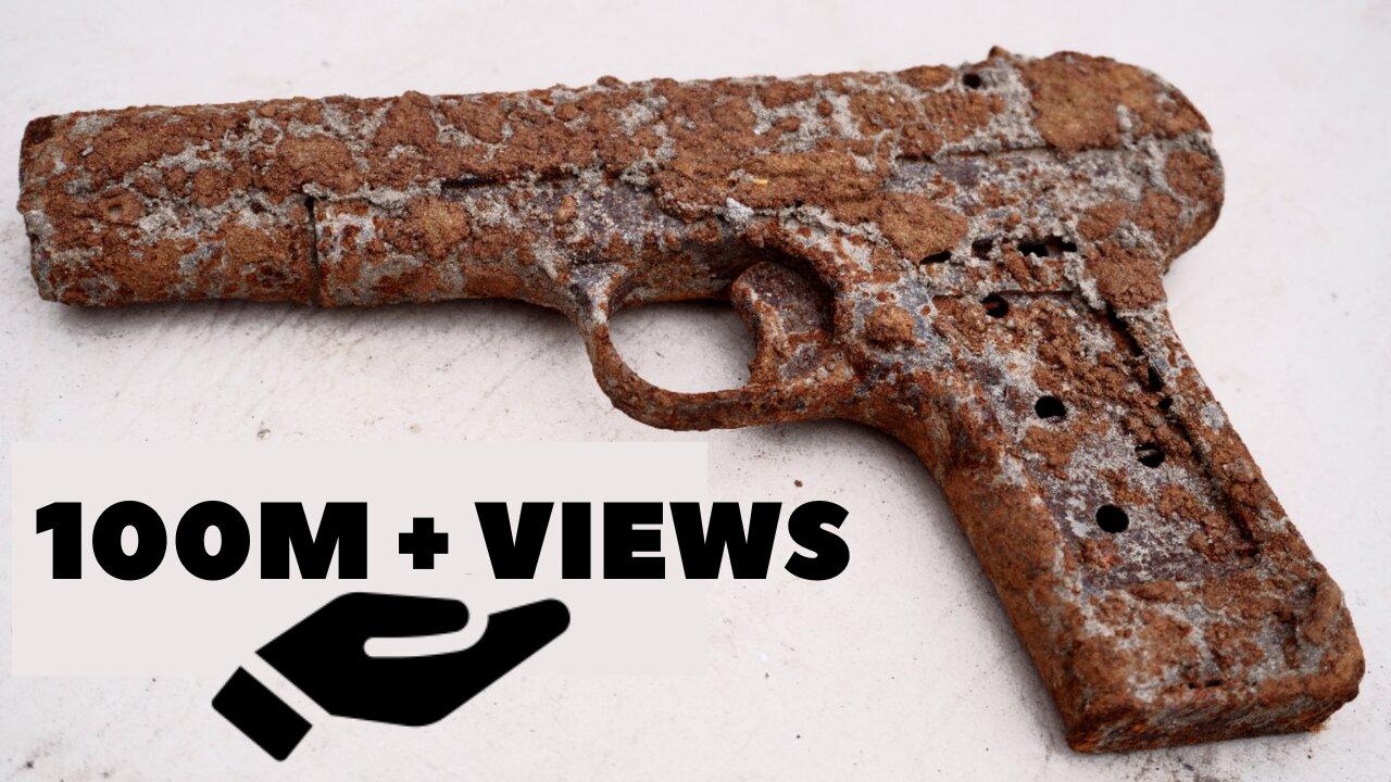 🔴70 Years Old Norinco TT Tokarev CAL.30 Bore Pistol Restoration