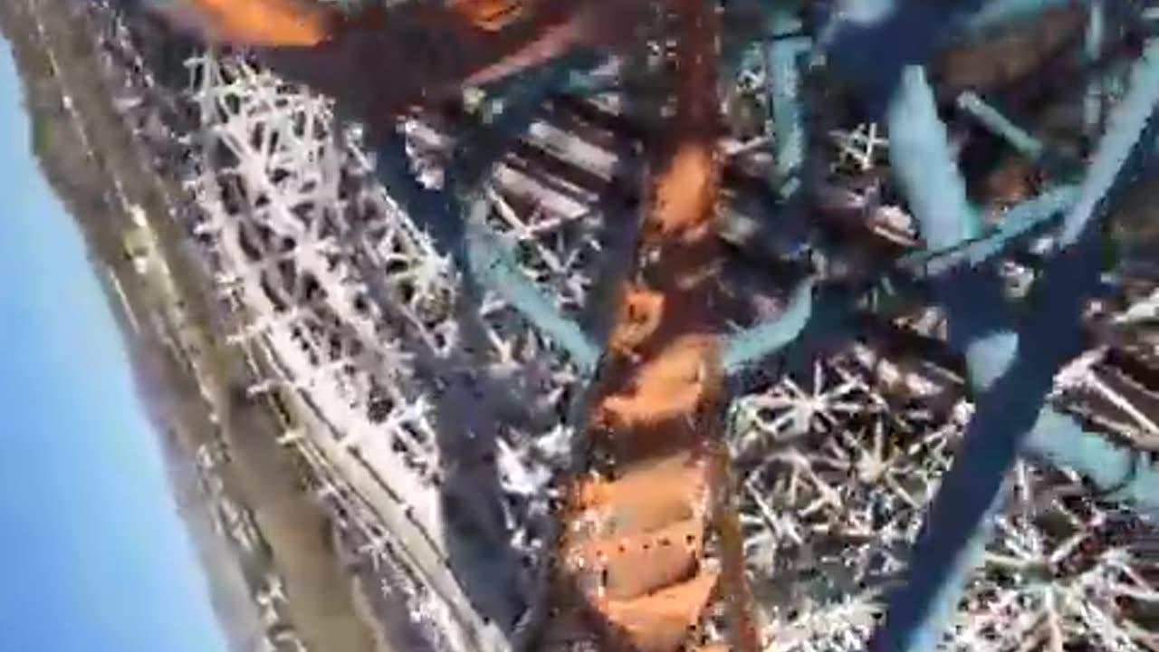 The biggest roller coaster drop in the world One News Page VIDEO
