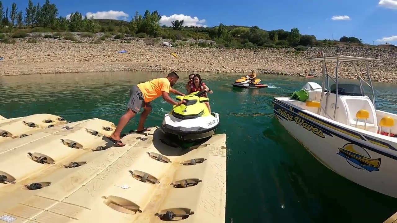 Riaño Motos de Agua GoPro filmed