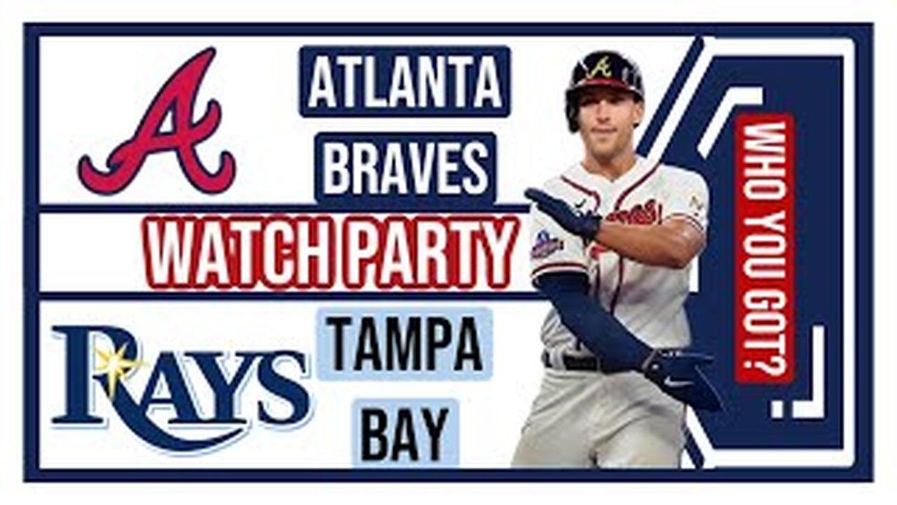 Atlanta Braves vs Tampa Bay Rays GAME 2 Live Stream Watch Party:  Join The Excitement