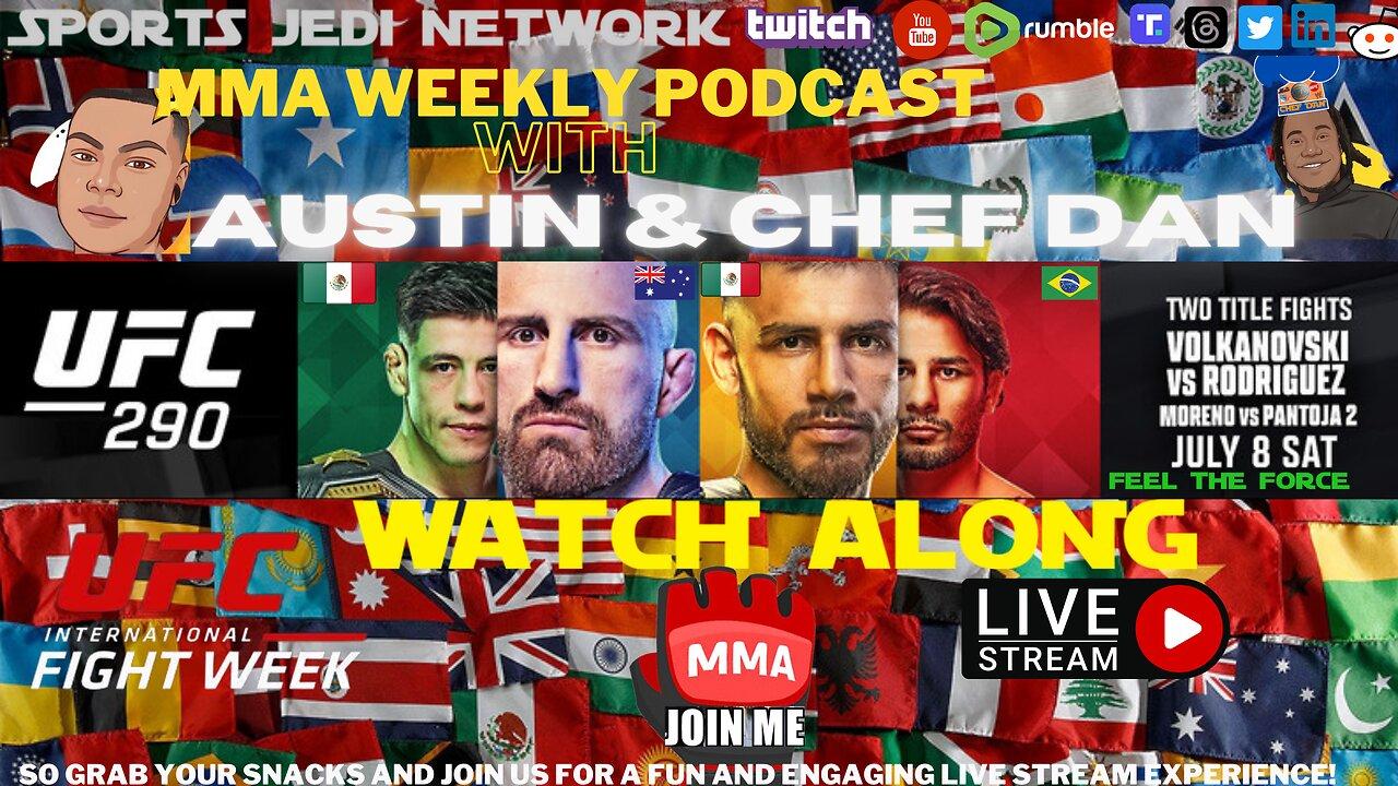 👊UFC 290: Alexander Volkanovski vs. Yair Rodríguez LIVE Stream |Prelims & Main Card Watch Along|