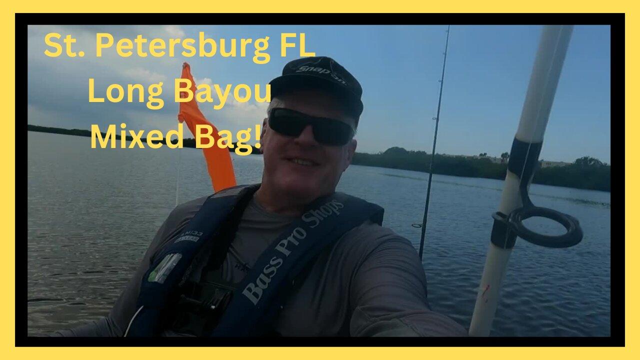 St. Petersburg Fl Kayak fishing Long Bayou