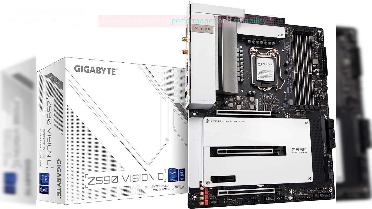 Experience Unparalleled Connectivity with the GIGABYTE Z590 Vision D