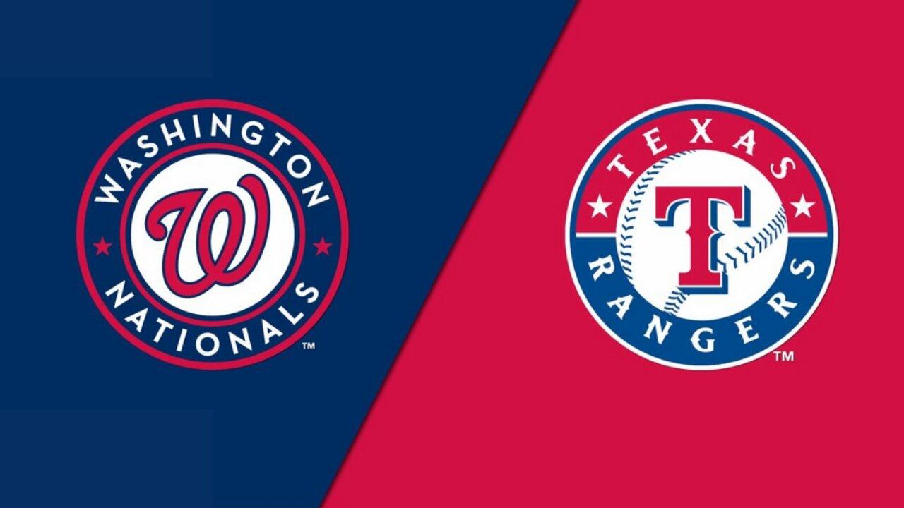 TEXAS RANGERS VS WASHINGTON NATIONALS MLB LIVE STREAM EN VIVO 🔴