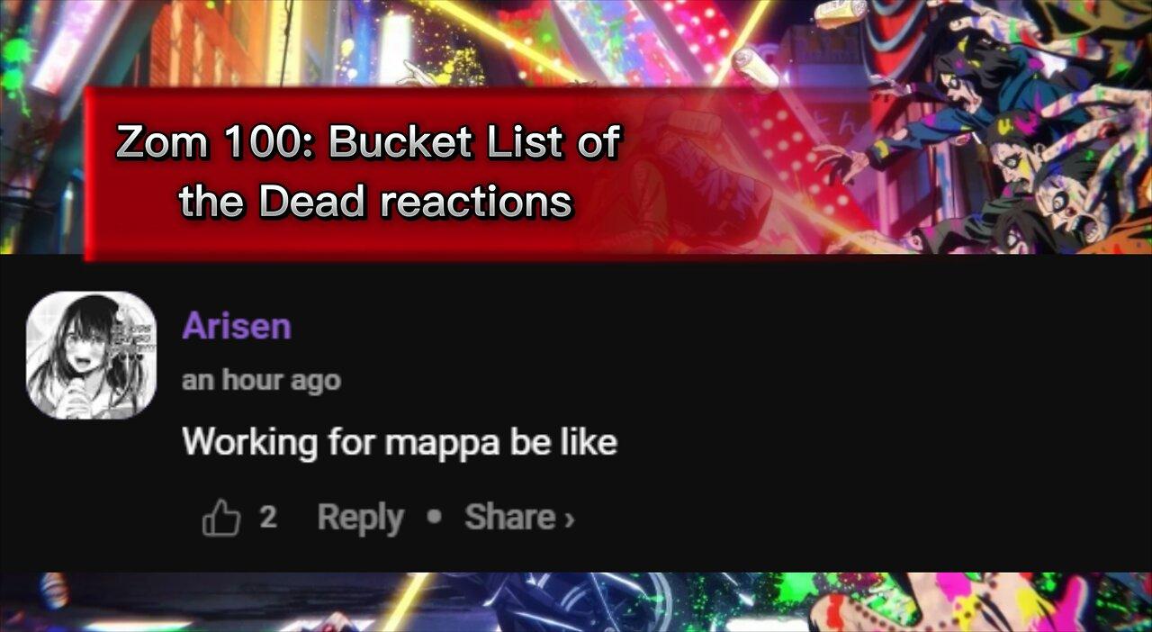 Zom 100 Bucket List of the Dead Reactions
