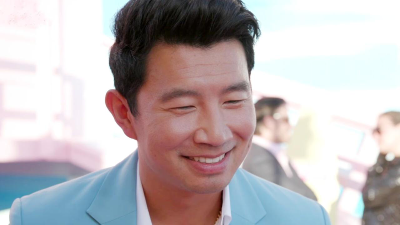 Simu Liu On Exploring His 'Pink-ness' In 'Barbie' Movie & Battling It Out As 'Ken' With Ryan Gosling | Barbie Red Carpet 2023