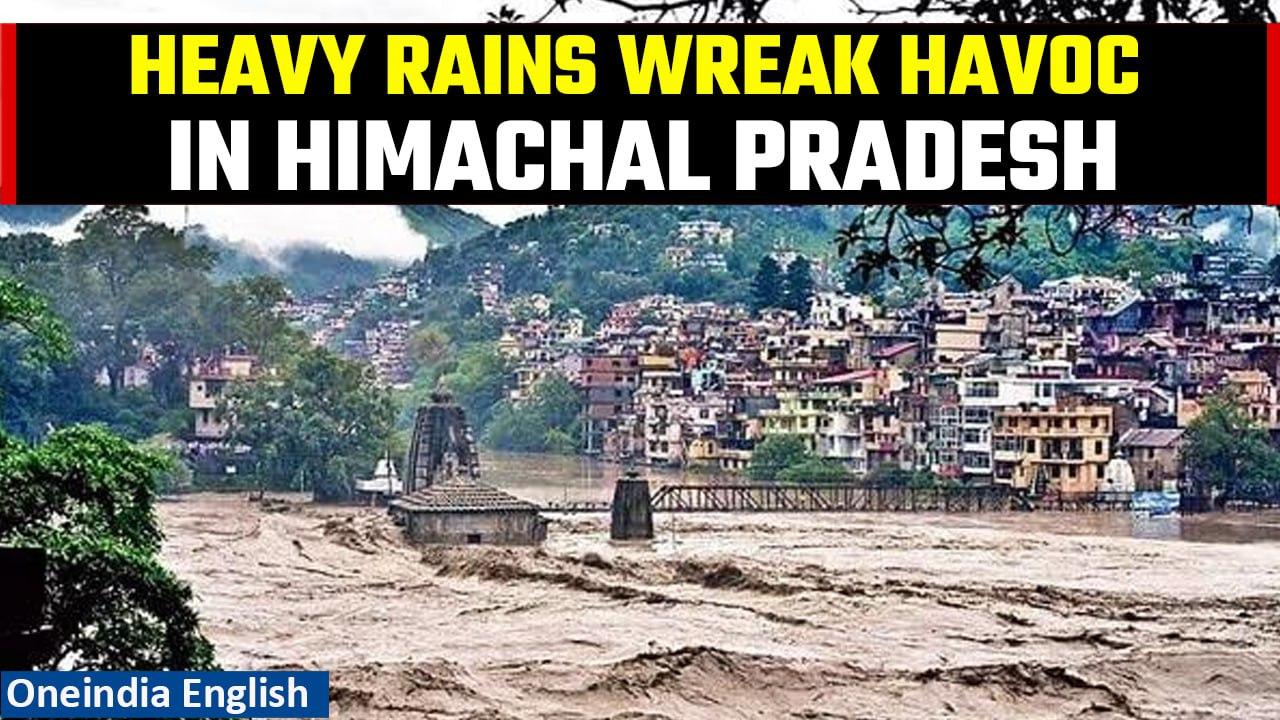 Himachal Pradesh: Rainfall breaks 50-year-old record, high alert in 7 districts | Oneindia News
