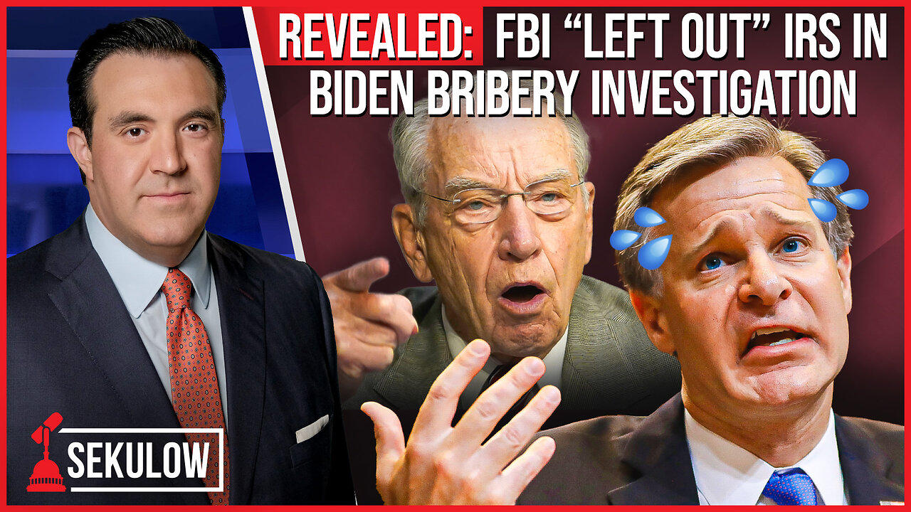 REVEALED: FBI “Left Out” IRS in Biden Bribery Investigation
