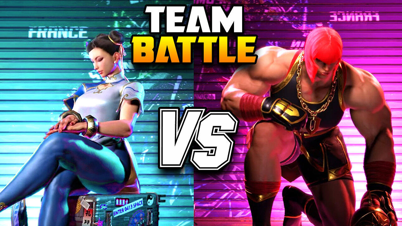 🔴 LIVE STREET FIGHTER 6 💥 RANKED MATCHES & TEAM BATTLE 🔴 WHICH TEAM IS THE STRONGEST? 🔵