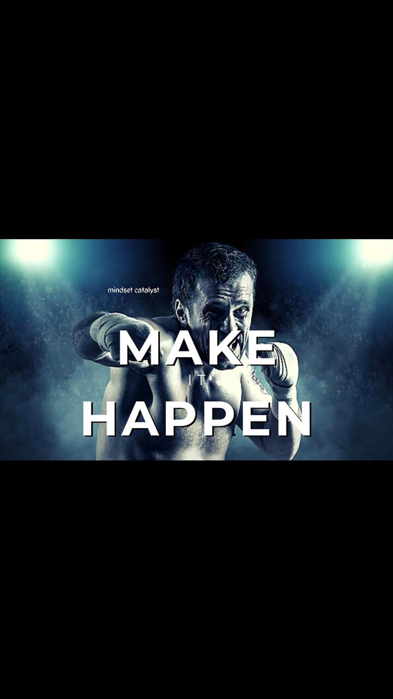 Only You Can Make It Happen