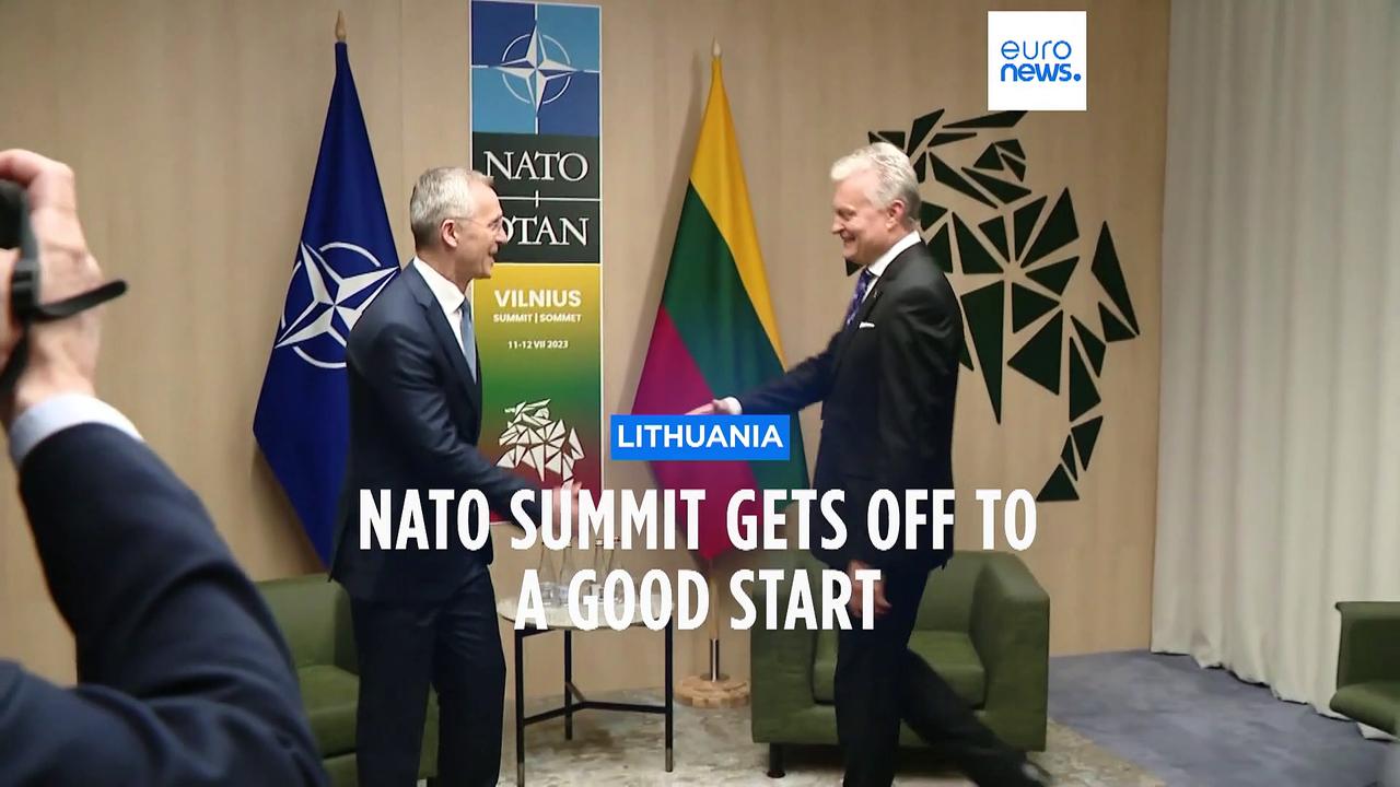 Pivotal NATO summit gets underway in Lithuania One News Page VIDEO