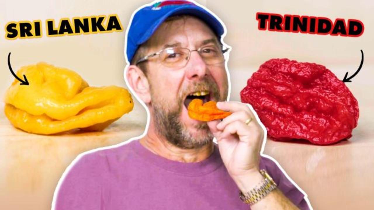 Pepper Master Tastes The Hottest Peppers From 11 Countries