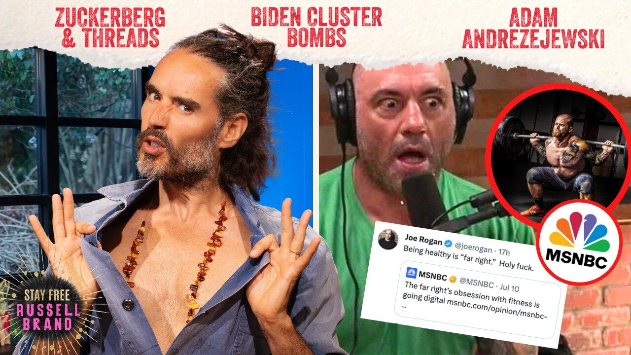 So, Is Fitness Far-Right NOW?! Rogan UNLEASHES On Media - #165 - Stay Free With Russell Brand