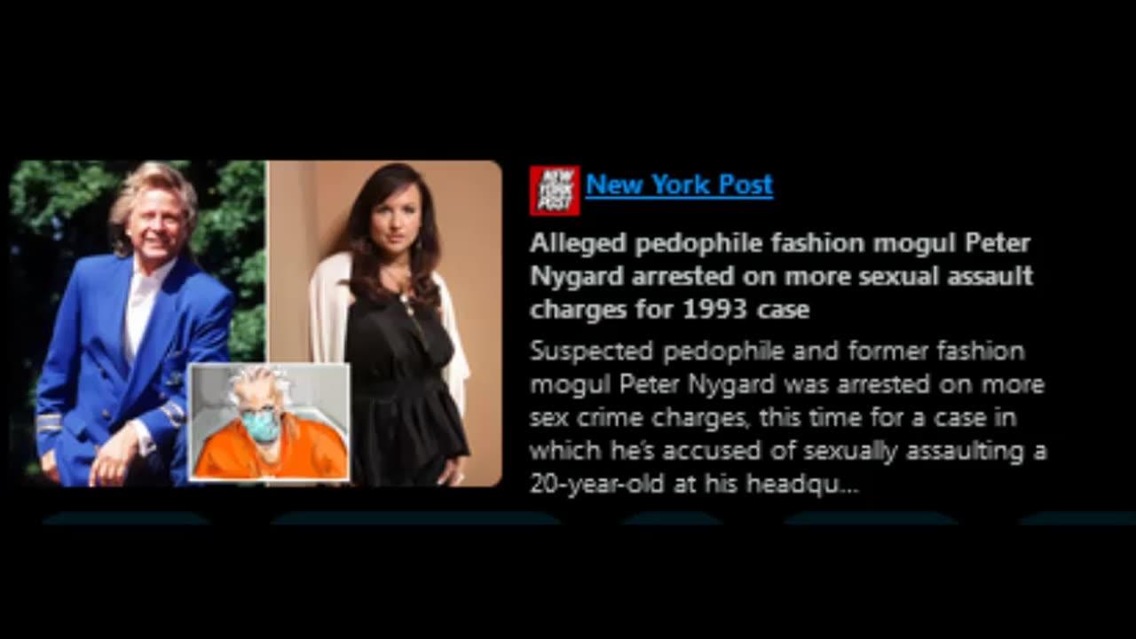 Alleged pedophile fashion mogul Peter Nygard arrested on more sexual assault...