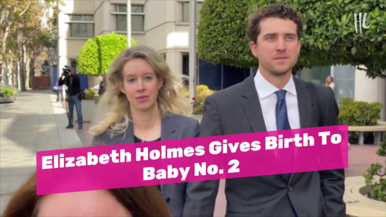 Elizabeth Holmes Gives Birth To Baby No  2