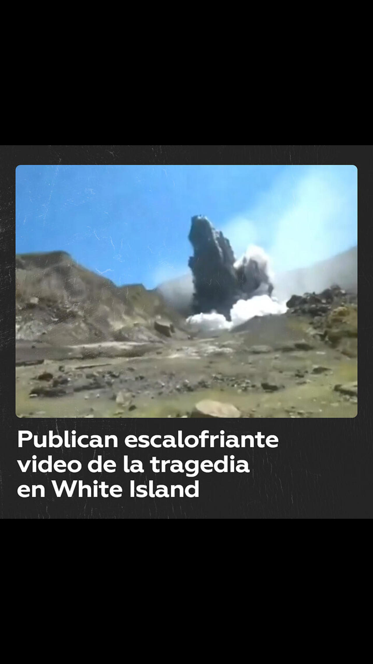 Nuevas imágenes de la tragedia del volcán que dejó 22 muertos