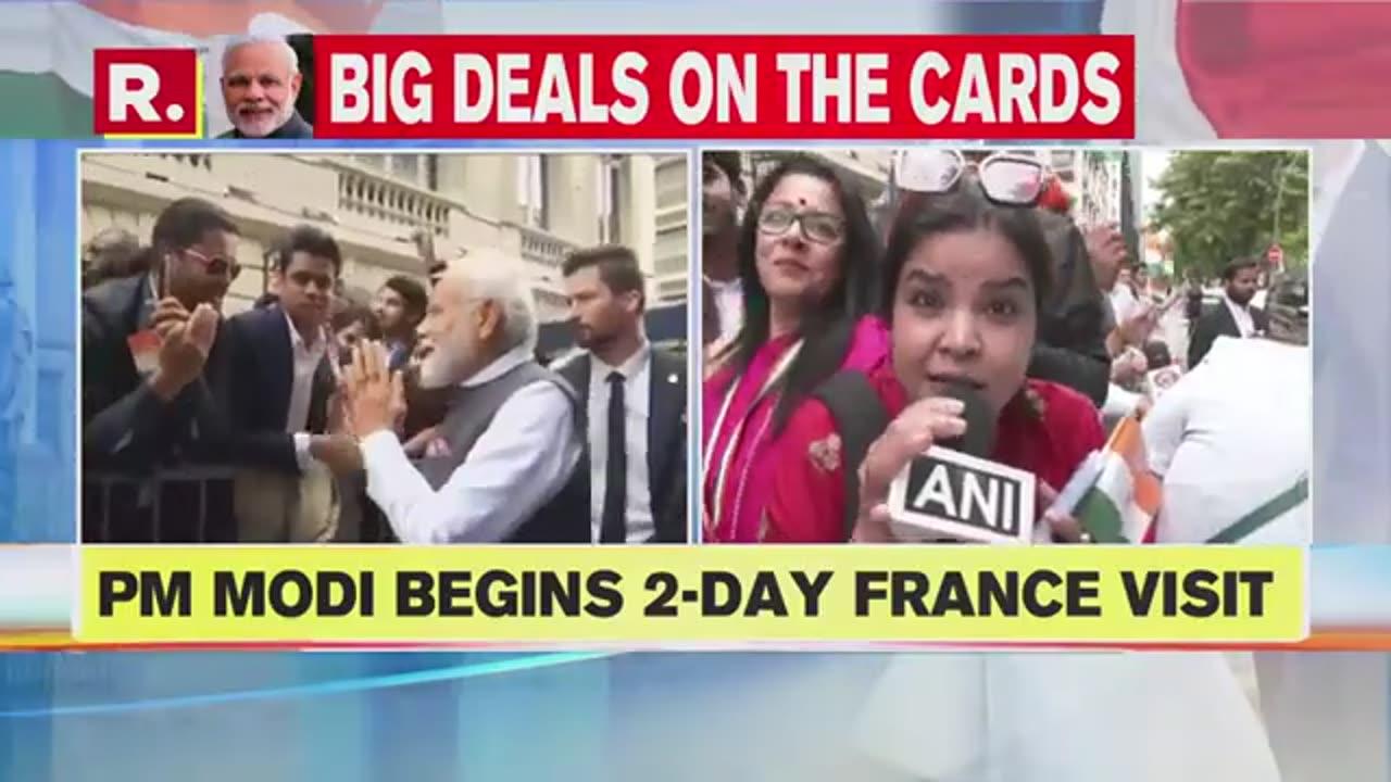 'It Was Surreal Meeting PM Modi ' : Indian Diaspora Celebrates His Arrival In France
