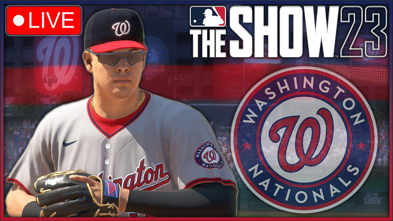(LIVE) HOW WILL WE IMPROVE? | MLB The Show 23 Nationals Franchise Year 2 Offseason Stream (Ep. 18)