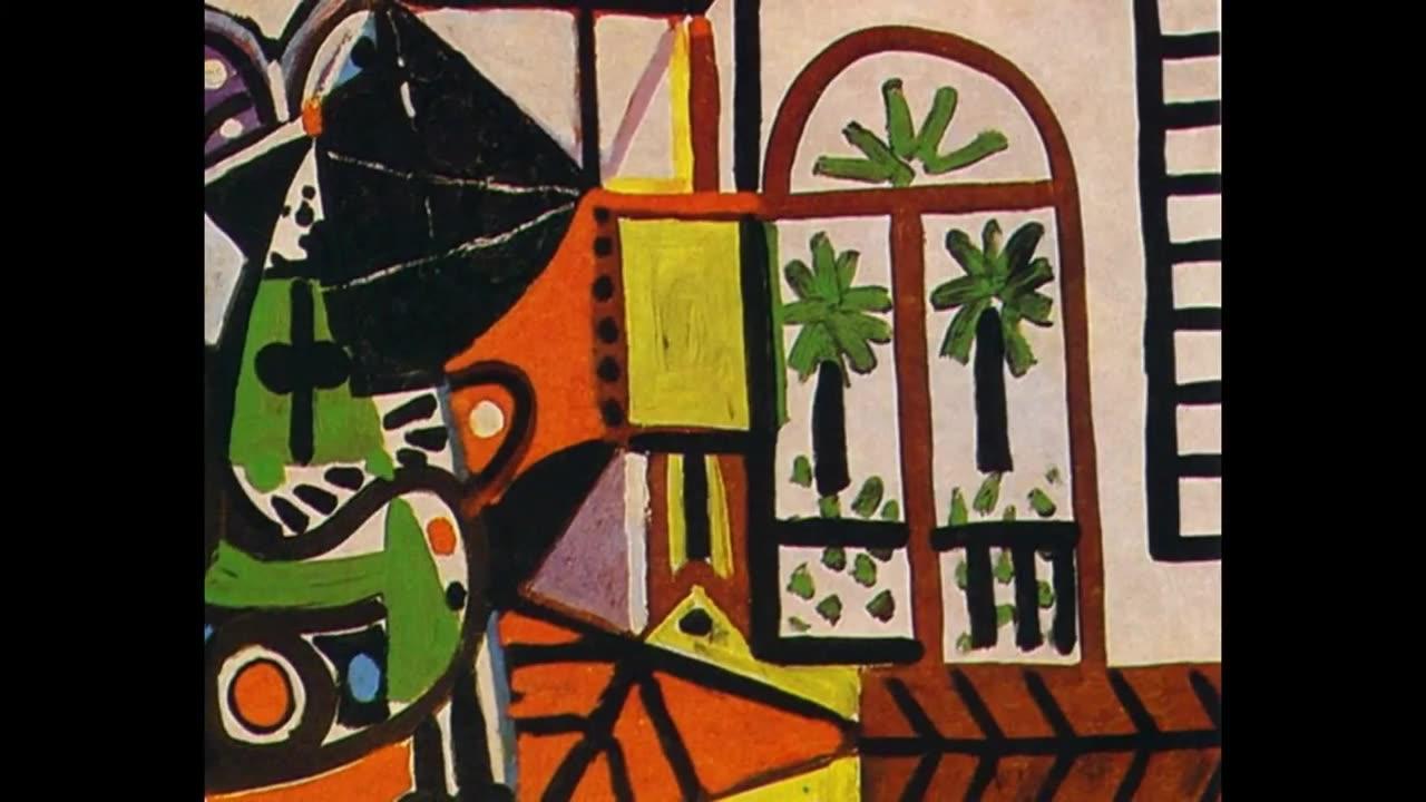 Presenting an exquisite art slideshow featuring Pablo Picasso's works from 1956 to 1959.