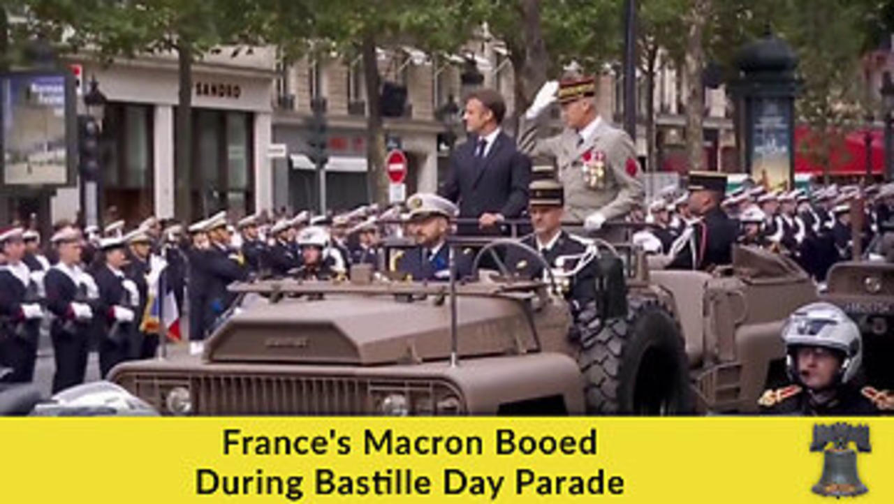 France's Macron Booed During Bastille Day Parade