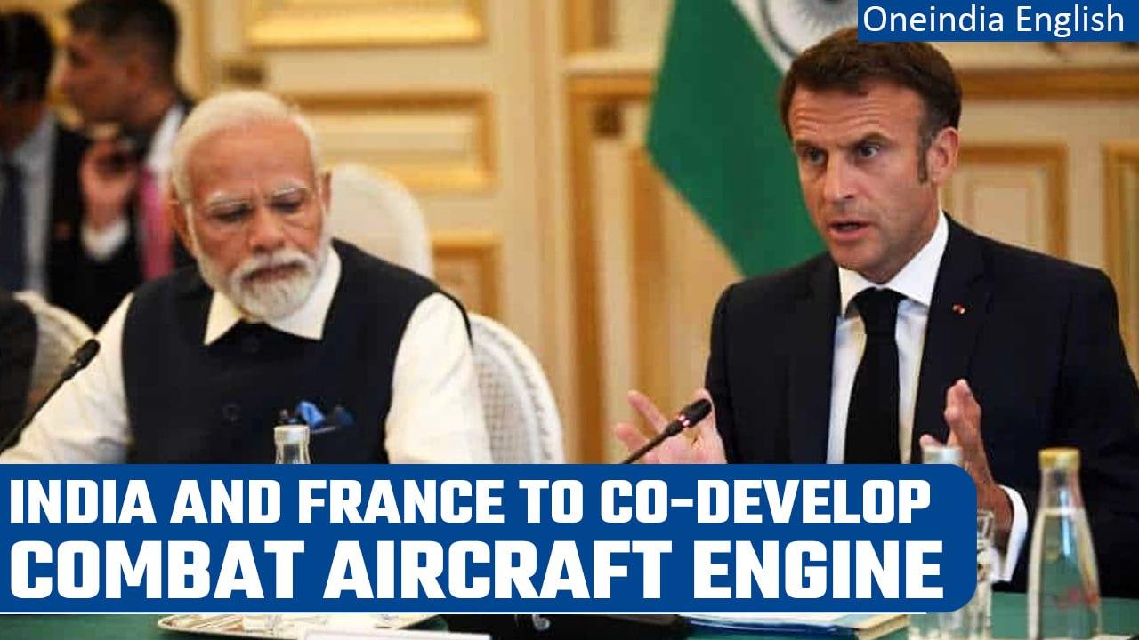India & France sign key defence pacts; DRDO & Safran to make combat aircraft engine | Oneindia News