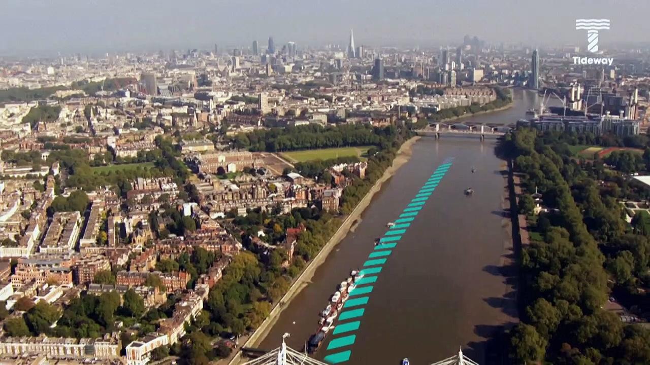 London builds 25km super-sewer to clean up River Thames