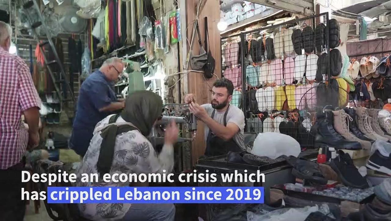 Lebanese cobblers, tailors see revival as economic crisis drags