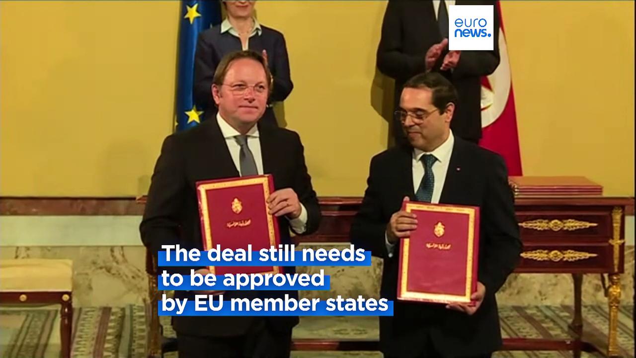 Tunisia and EU sign a 'strategic partnership' on economy and migration