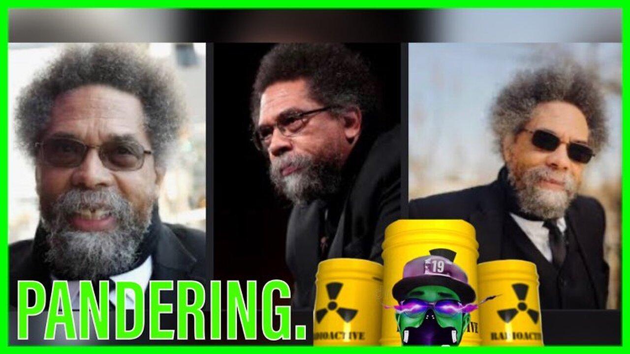 Dr. Cornel West | Using coddle culture and emotional reflexes to pander is a RED FLAG!