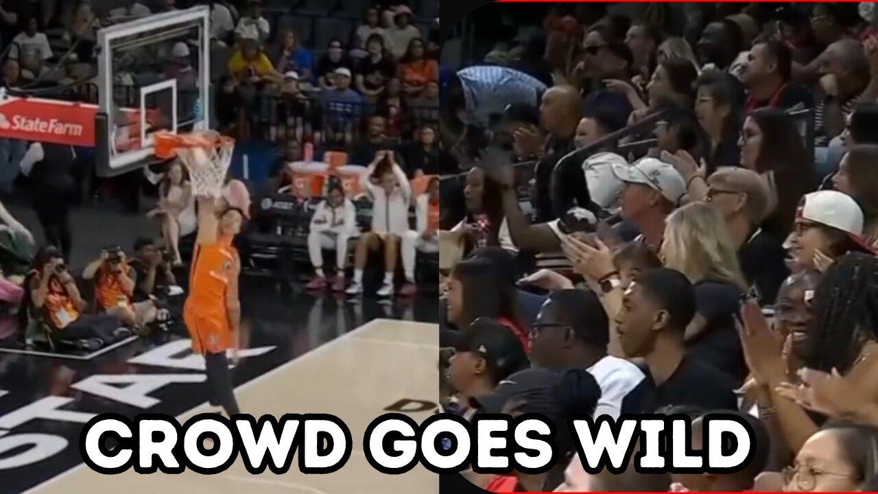 Brittney Griner's Jaw-Dropping Slam Dunk Ignites Crowd Excitement