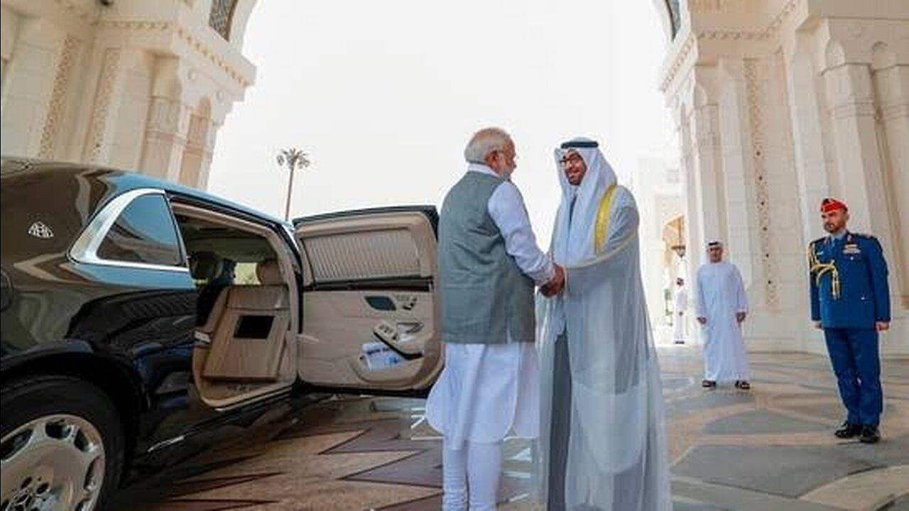 Indian Prime Minister Hon.Narendra Modi in UAE