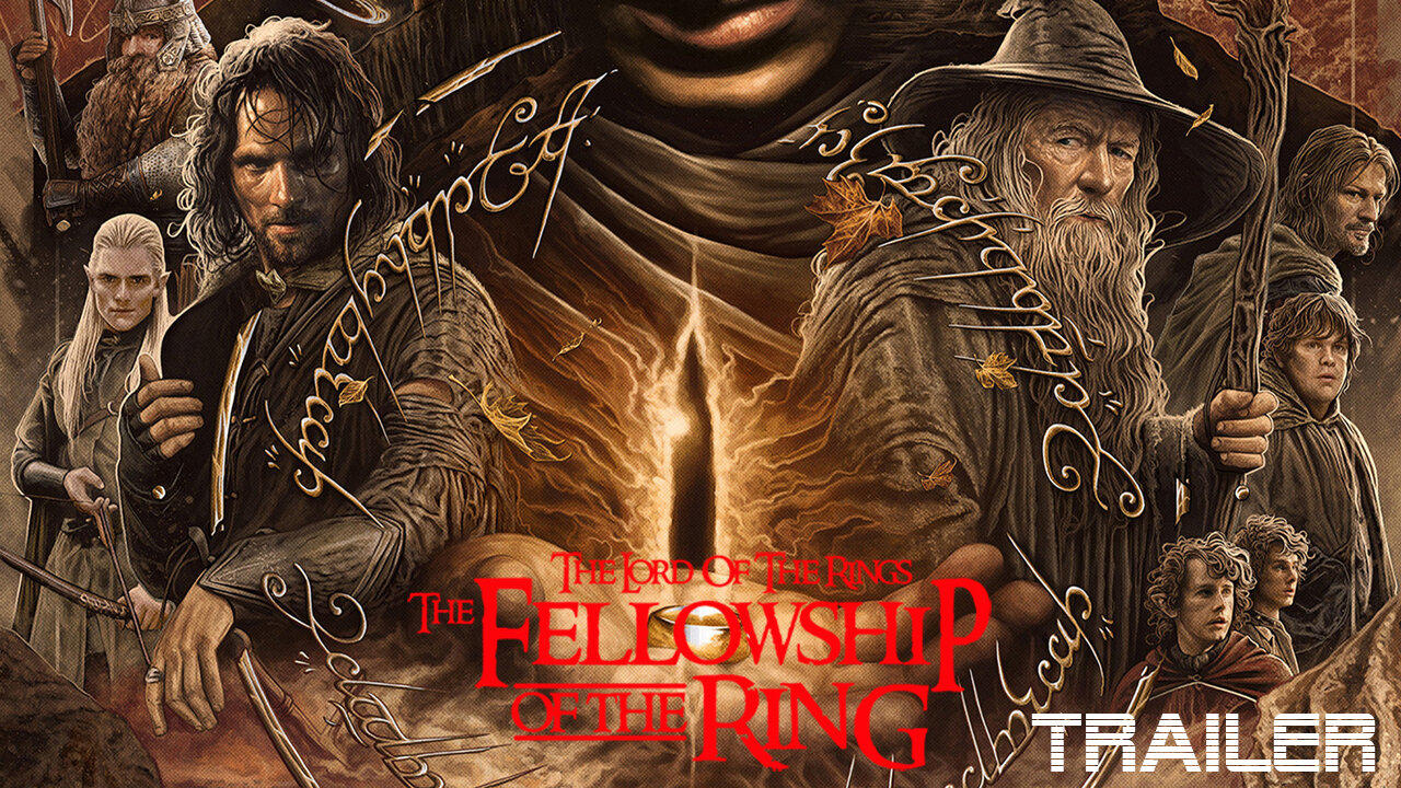 THE LORD OF THE RINGS: THE FALLOWSHIP OF THE RING - OFFICIAL TRAILER #2 - 20011
