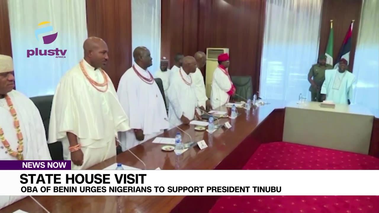 State House  Visist:  Oba  Of Benin Urges  Nigerias  To Support President Tinubu