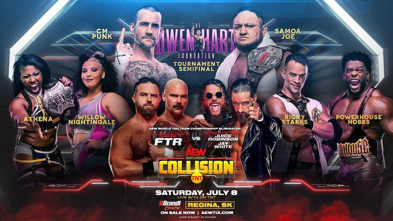 AEW Collision/Battle Of The Belts VII July 15th - One News Page VIDEO