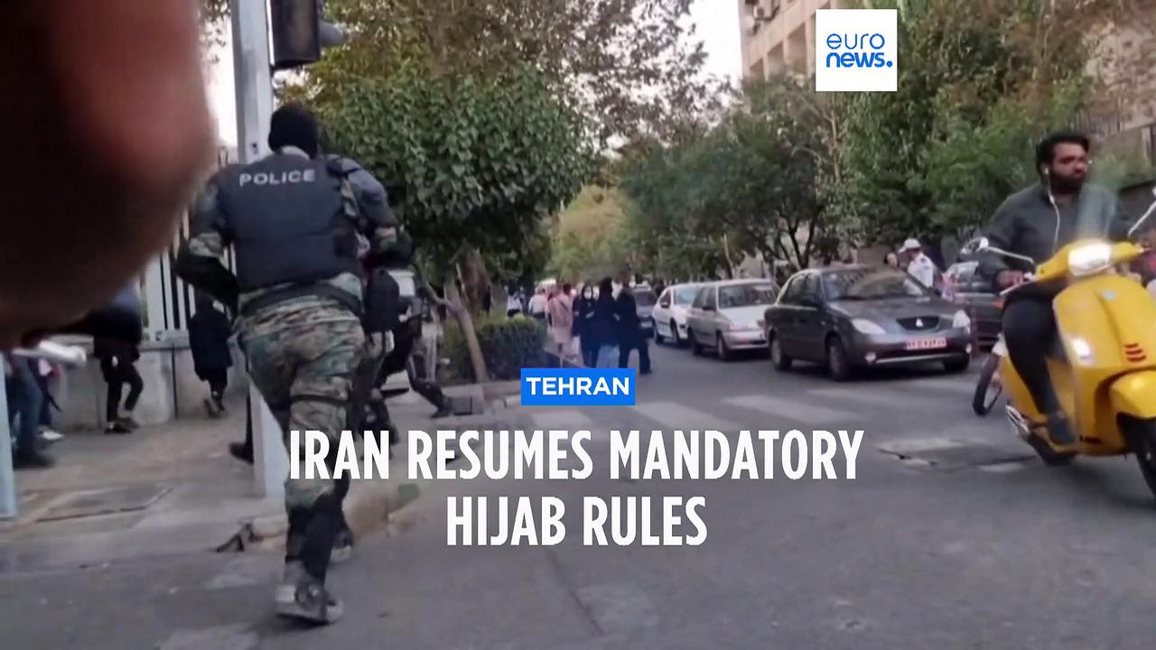 Iran's morality police back on the streets to impose strict Islamic dress code