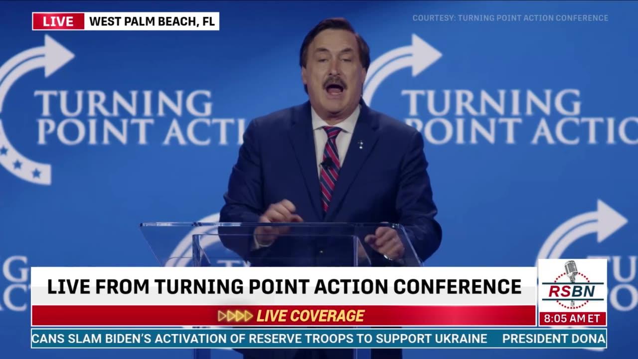 FULL SPEECH: Mike Lindell Turning Point Action Conference Day Two7/16/2023