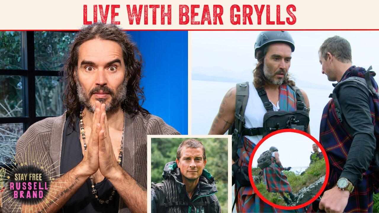 BEAR GRYLLS & RUSSELL BRAND: Extreme Survival, Veganism & Faith (The TRUTH!) - Stay Free #169