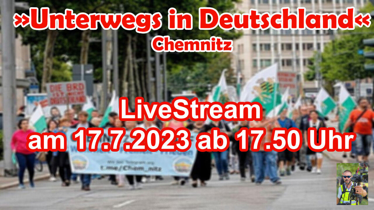 Live Stream am 17.7.2023 aus Chemnitz