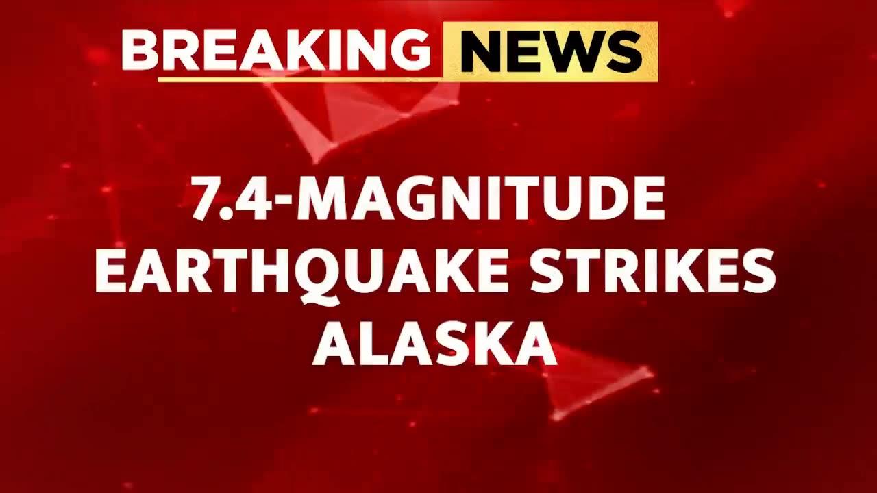 BREAKING NEWS: 7.4-Magnitude Earthquake Strikes Alaska, Tsunami Alert Issued