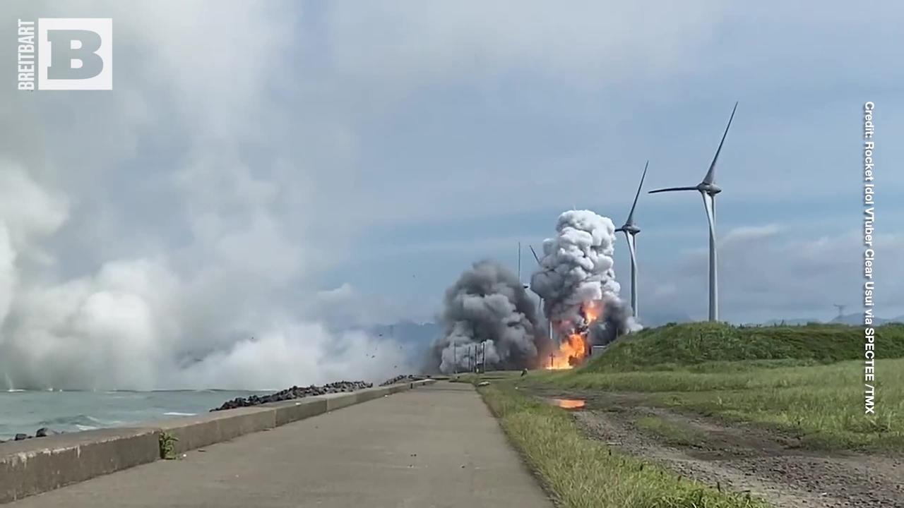 WOAH! Massive Explosion Caught on Camera During Rocket Test