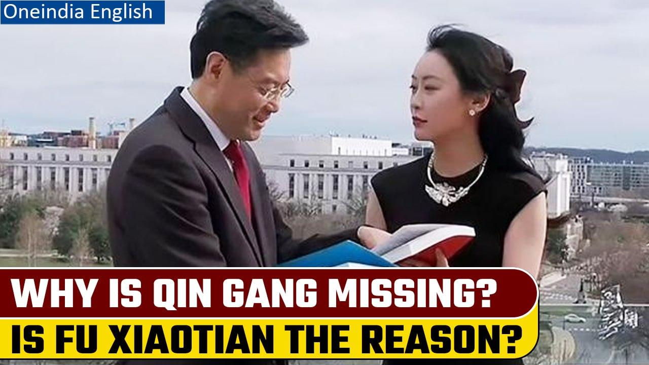 Qin Gang: Absence of Chinese foreign minister for 3 weeks spark rumours of infidelityI Oneindia News