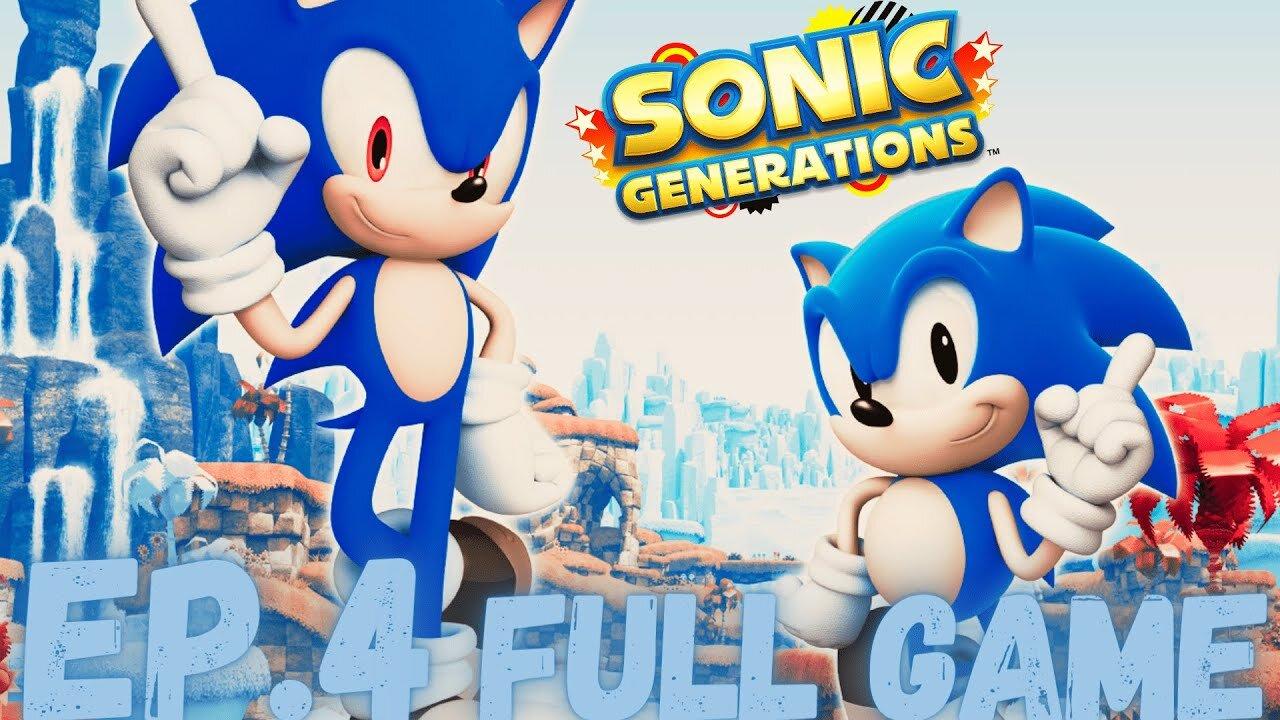 SONIC GENERATIONS Walkthrough Gameplay EP.4- Sonic Run It Again FULL GAME
