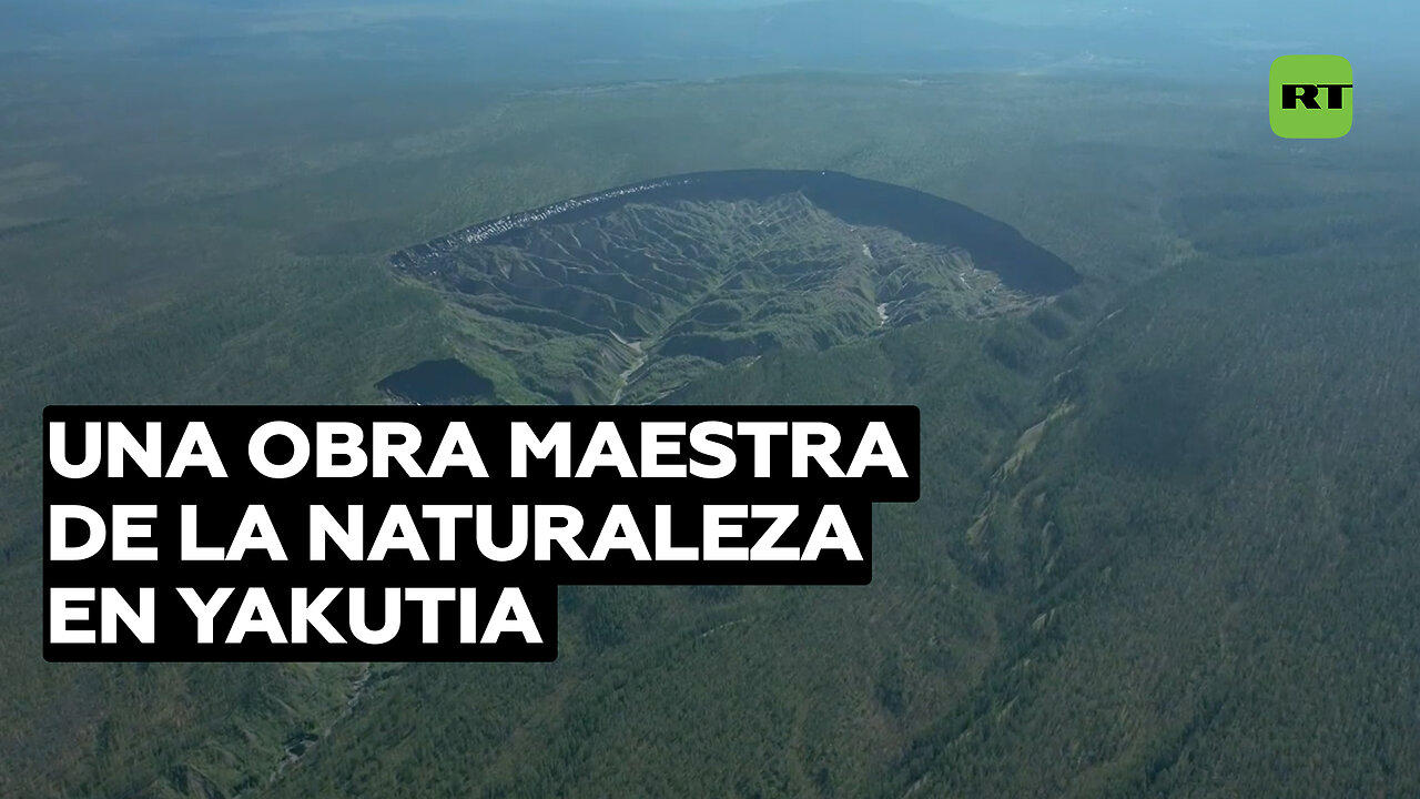 El cráter de Bagatayka de Yakutia, un espectáculo natural
