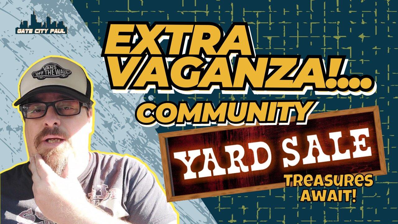 Community Yard Sale Extravaganza With BIG - One News Page VIDEO