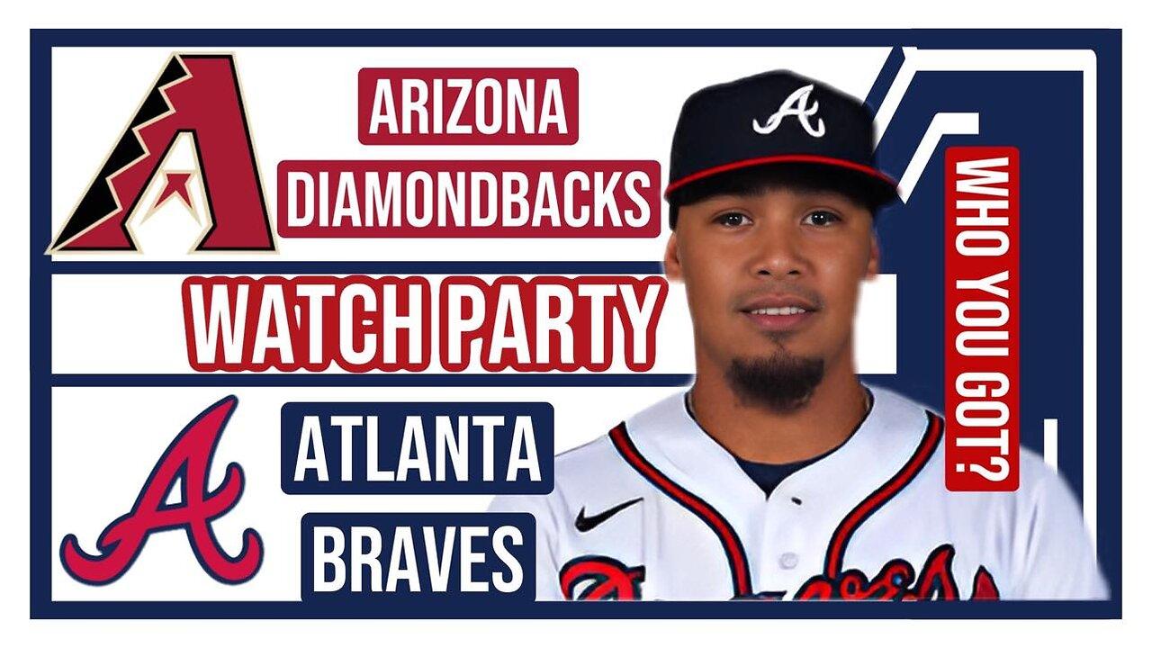 Arizona Diamondbacks vs Atlanta Braves GAME 1 Live Stream Watch Party:  Join The Excitement