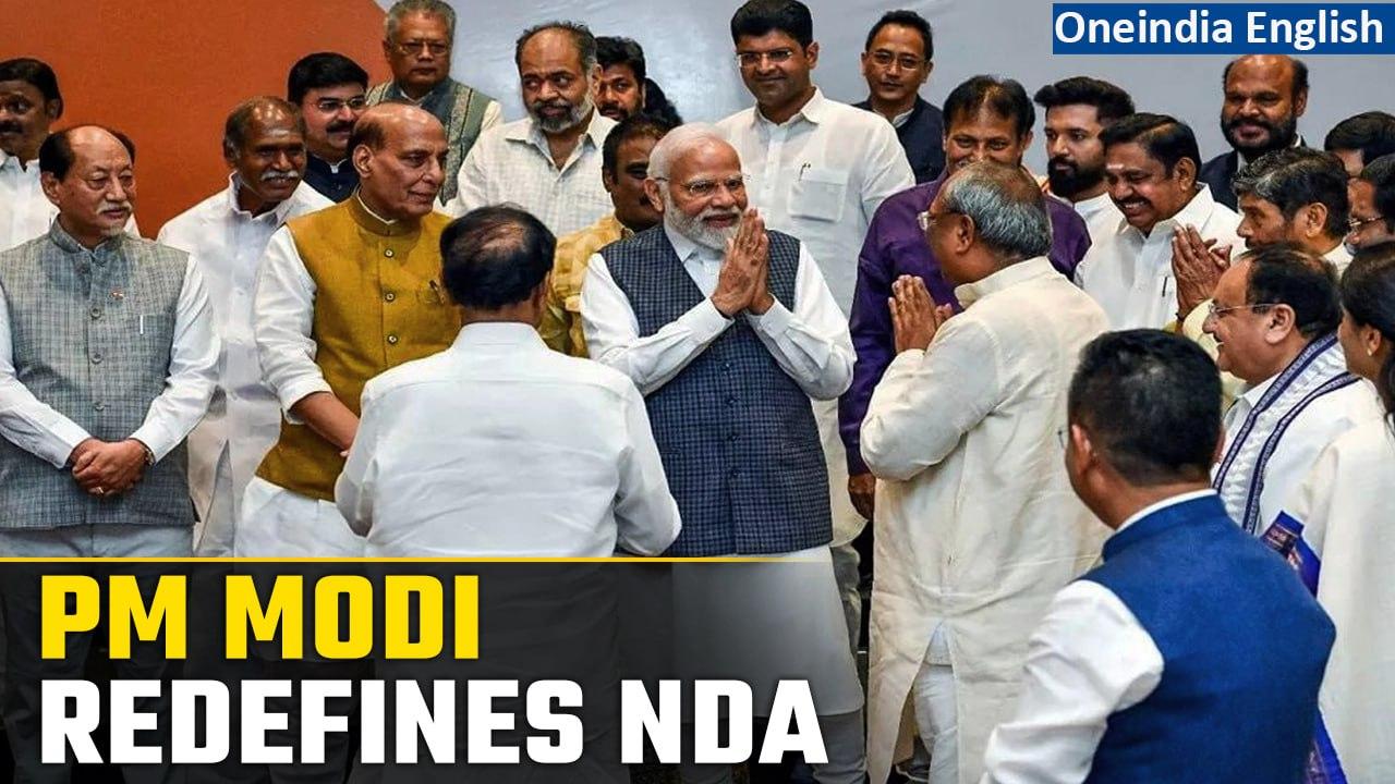 PM Narendra Modi's 2024 Poll Pitch | NDA Meet vs INDIA Meet | Opposition Meet | One India