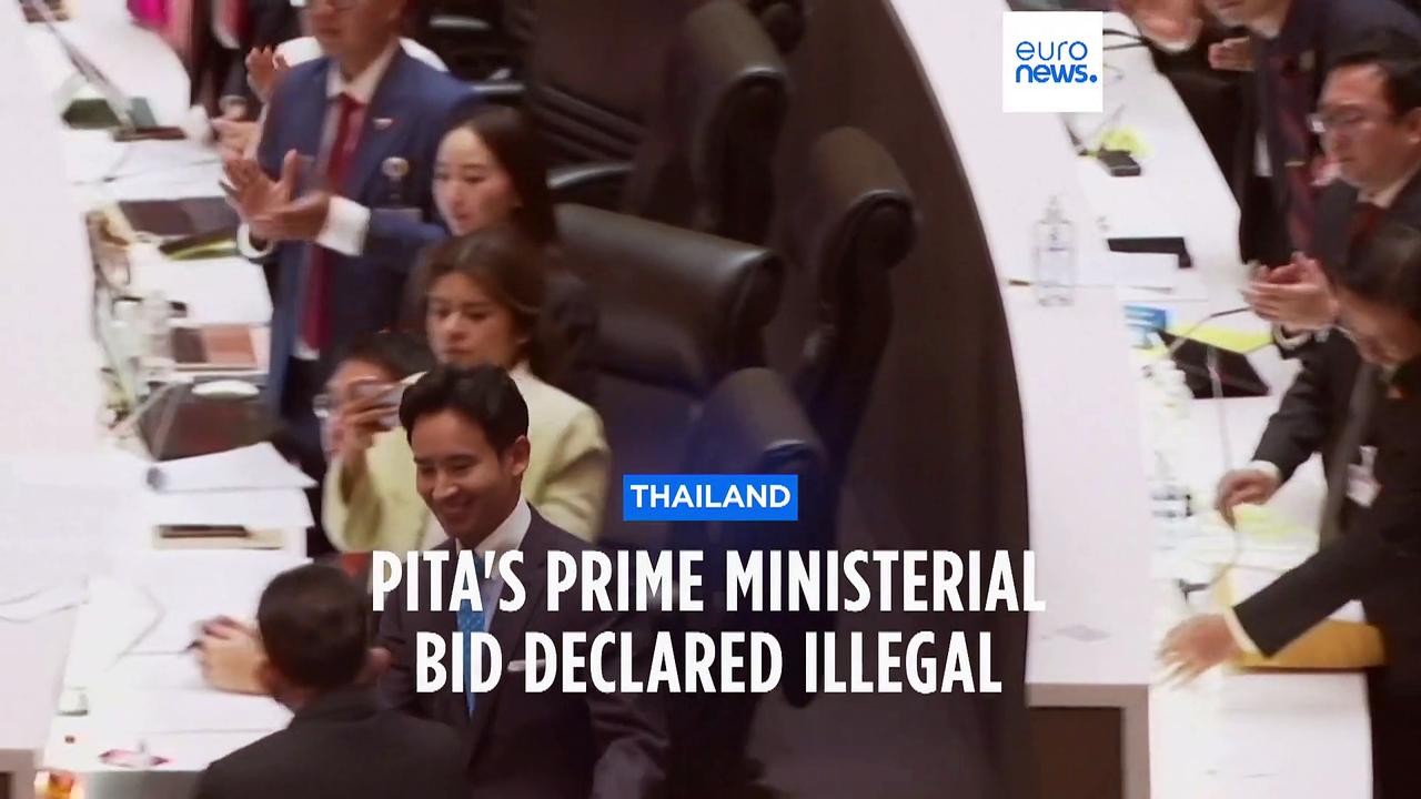 Thailand's reformist Pita Limjaroenrat suspended over ownership of shares in a media company